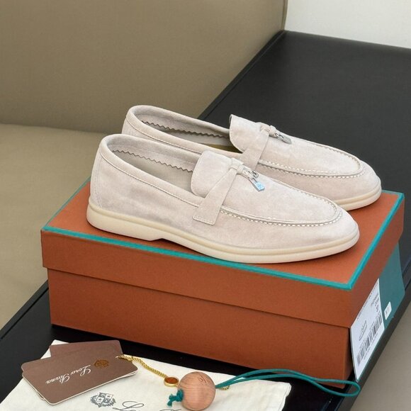 Loro Piana Suede Loafers